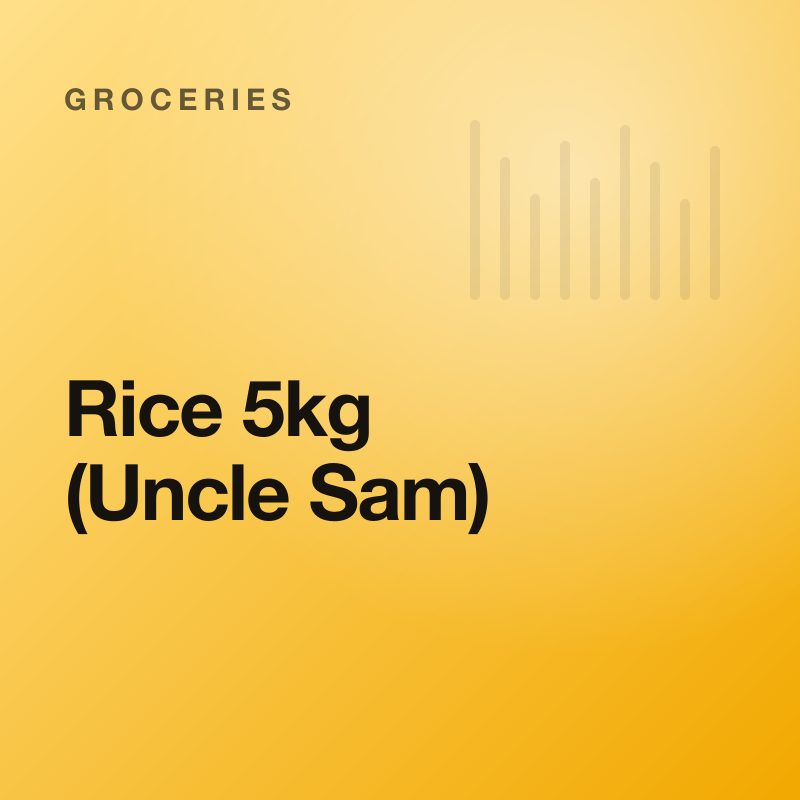 Rice 5kg (Uncle Sam)