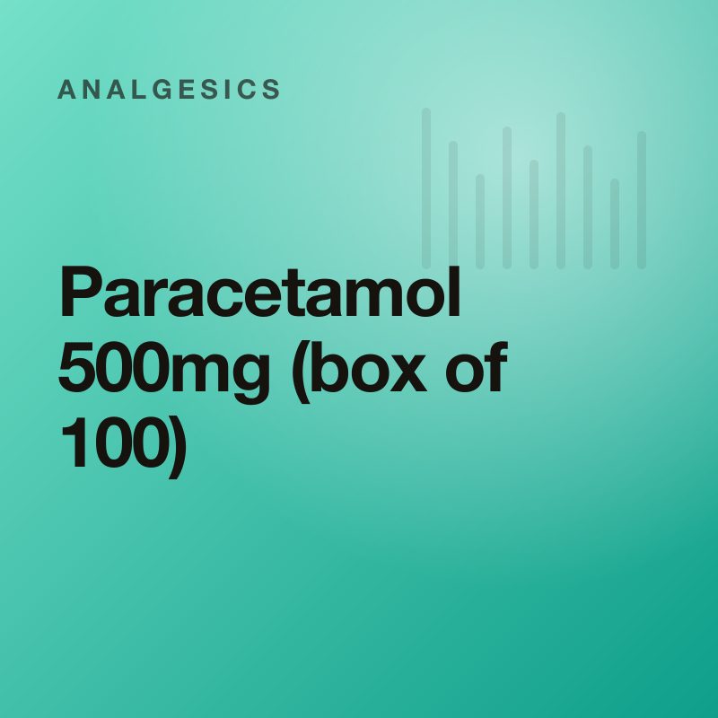 Paracetamol 500mg (box of 100)
